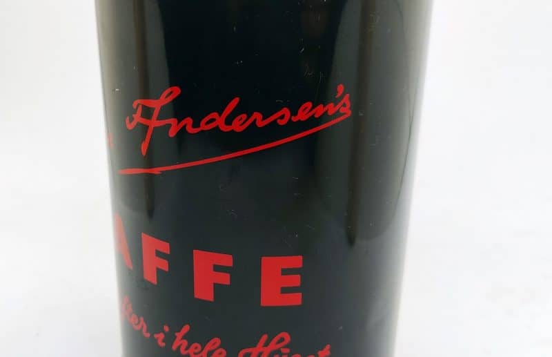 Kaffedåse. Aage Andersen Kaffe - Det dufter i hele Huset