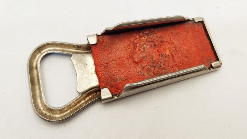 Petromax gaslampe. Reklameoplukker