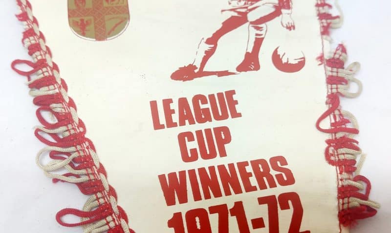 Vimpel. Fodbold. Stroke City League league cup winners 1971-72. 1970erne