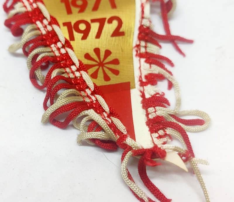 Vimpel. Fodbold. Stroke City League league cup winners 1971-72. 1970erne