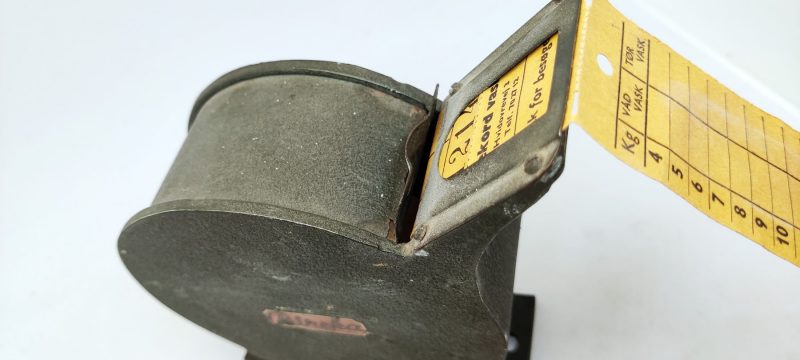 Billetautomat fra Record Rens Hvidovrevej 3. Fabrikant Bireka København