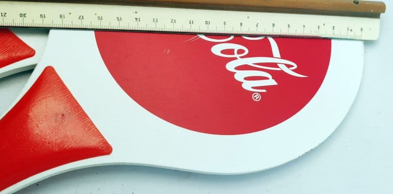 Coca Cola strandtennis sæt med bold