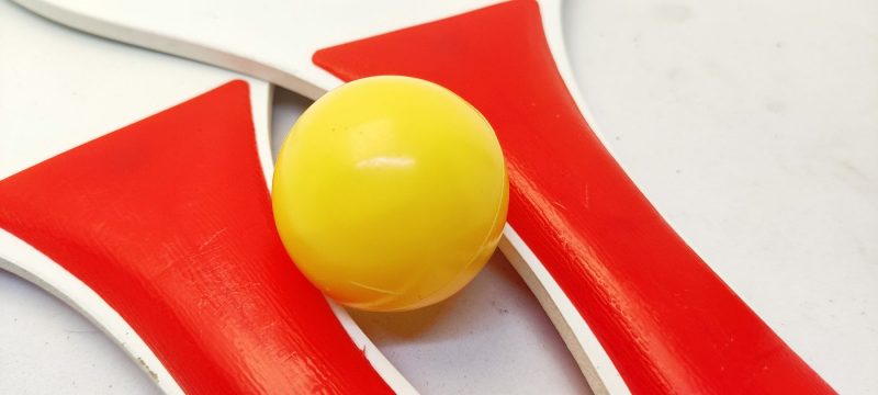 Coca Cola strandtennis sæt med bold