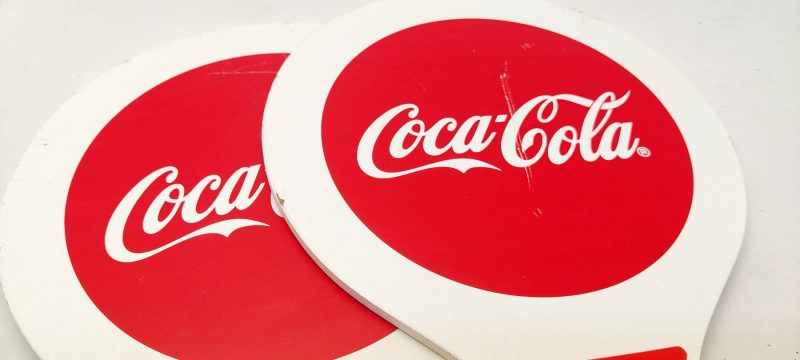 Coca Cola strandtennis sæt med bold