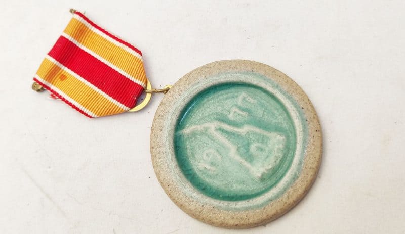 Knabstrup 1977 medalje i keramik