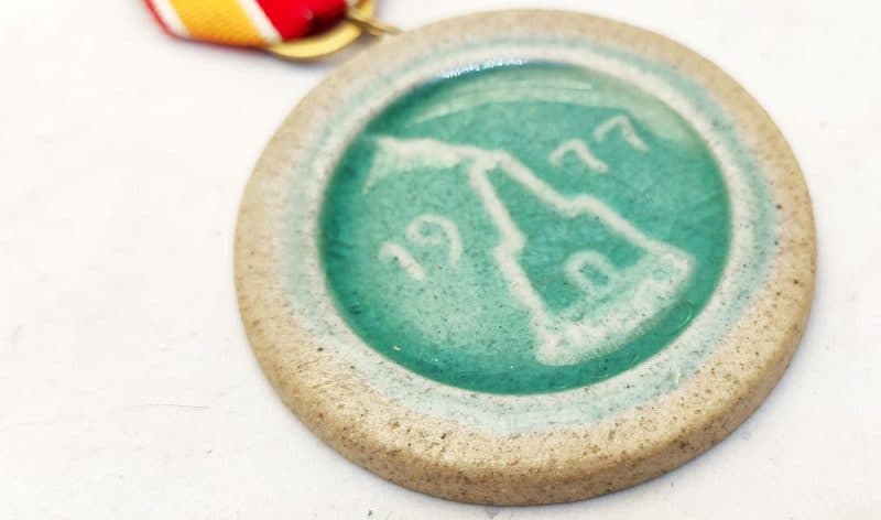 Knabstrup 1977 medalje i keramik