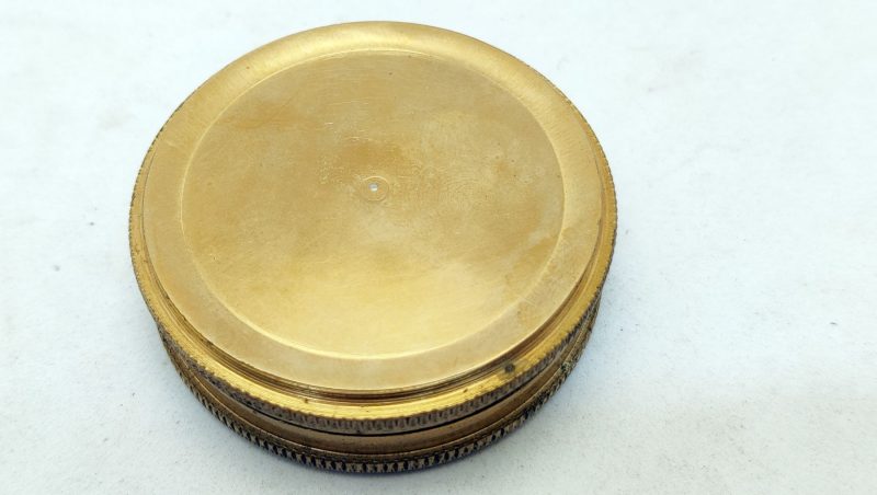 Stanley London Pocket Compass 1885. Messing