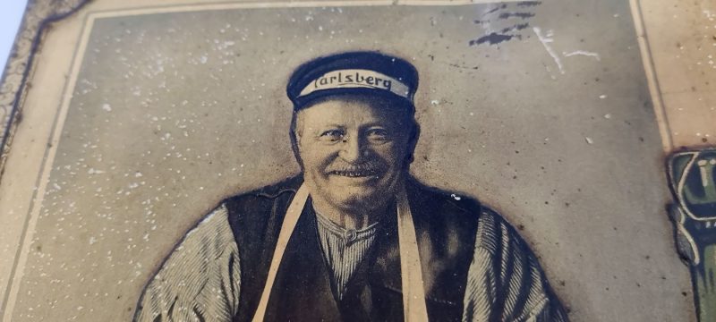 Carlsberg Pilsner Hof. Blikskilt
