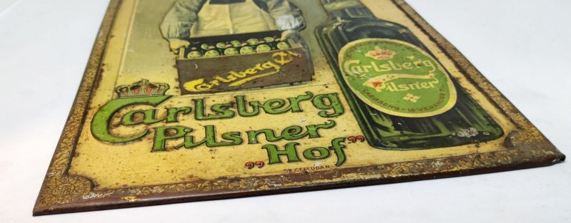 Carlsberg Pilsner Hof. Blikskilt
