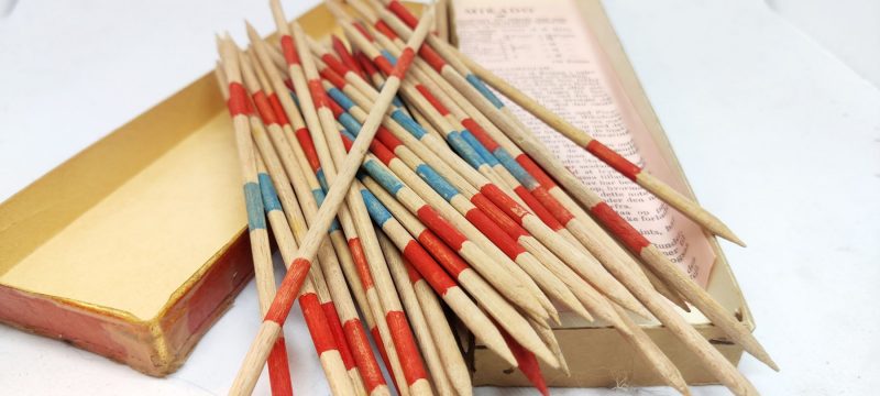 Det ældgamle Spil Mikado. Mønsterbeskyttet
