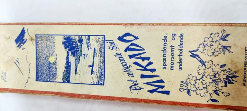 Det ældgamle Spil Mikado. Mønsterbeskyttet