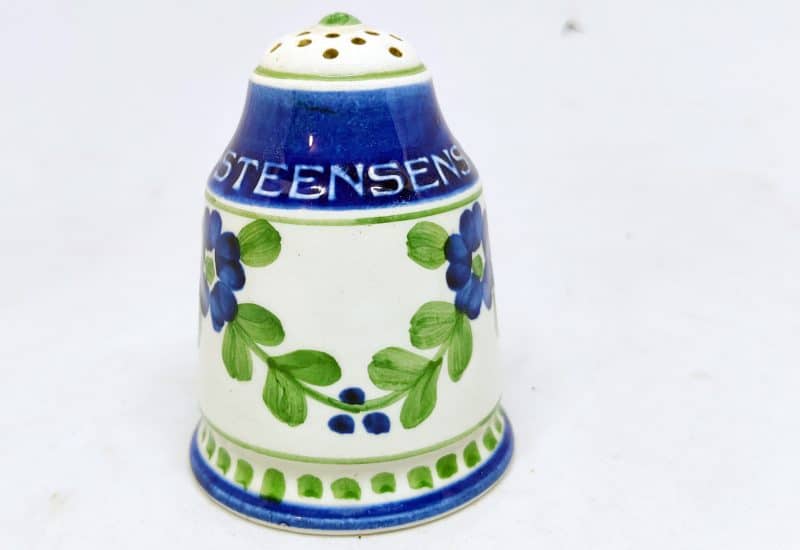 H. Steensens Margarinefabrik - Aluminia saltbøsse