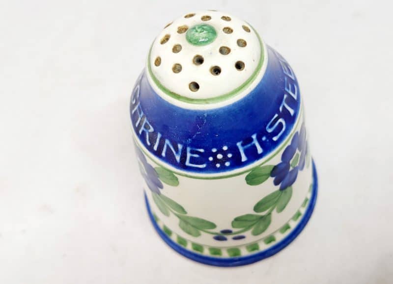 H. Steensens Margarinefabrik - Aluminia saltbøsse