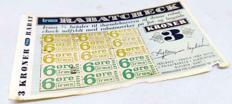 Irma Rabatcheck til rabatmærker op til 3 kroner