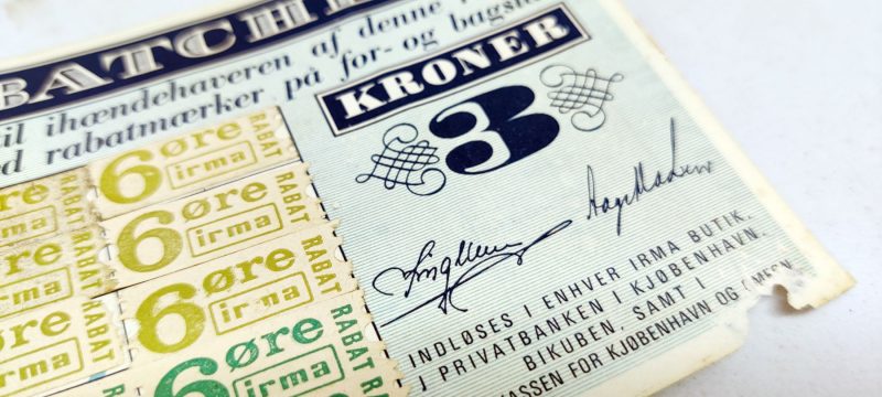 Irma Rabatcheck til rabatmærker op til 3 kroner