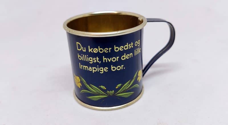 Irma kaffemål i blik