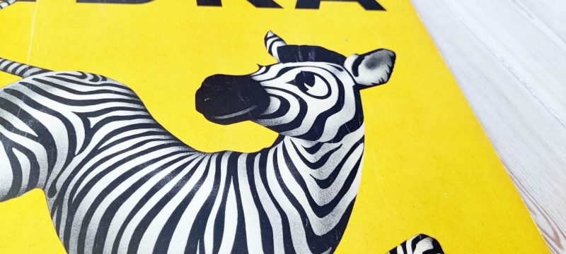 Zebra Ovnsværte. Blanke ovne. Papskilt