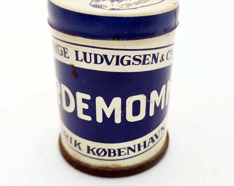 C. Thyge Ludvigsen & Co. Kardemomme. Fabrik København. Blikdåse
