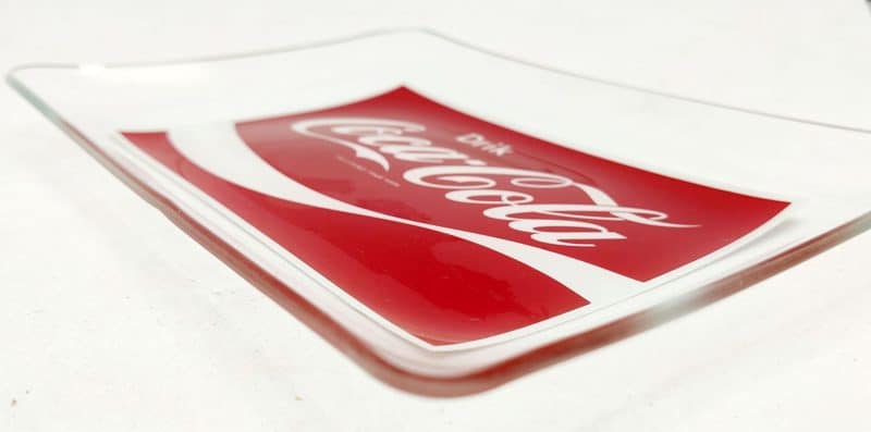 Drik Coca Cola. Glasbakke. Møntbakke