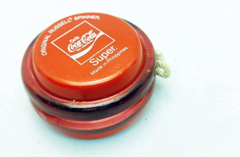 Original Russell Spinner SUPER. Coca Cola yo-yo