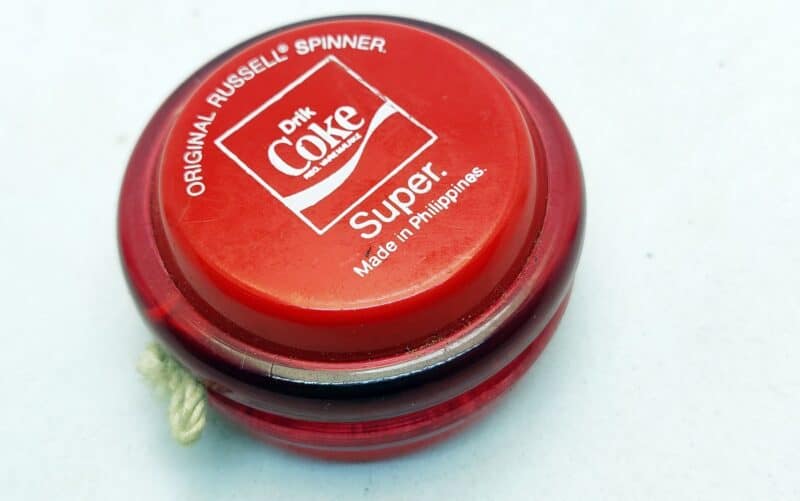 Original Russell Spinner SUPER. Coca Cola yo-yo