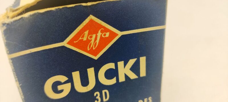 Agfa Gucki Dias-lup i original æske