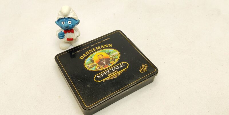 Dannemann (variant 2). Speciale Brasil. Blikdåse