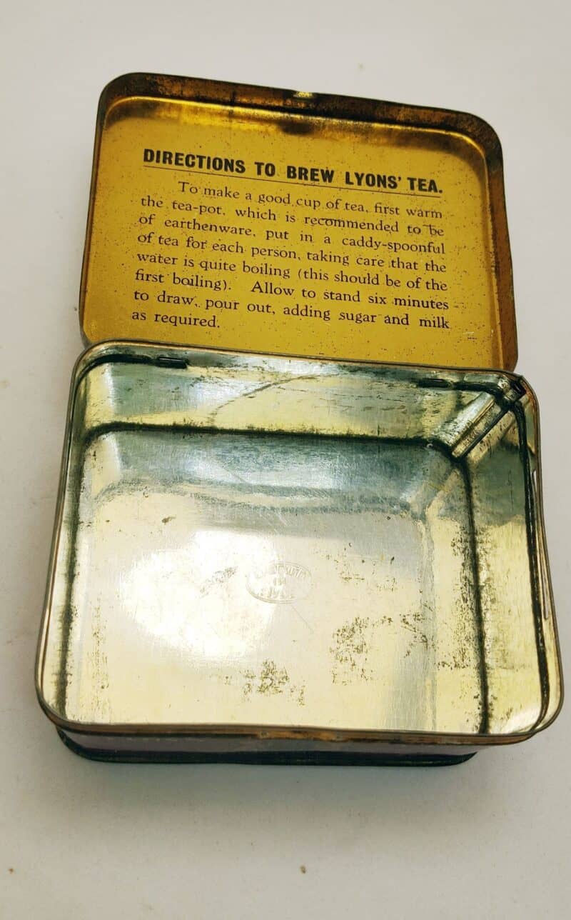 Lyons Tea Qualite de lux. Blikdåse til The