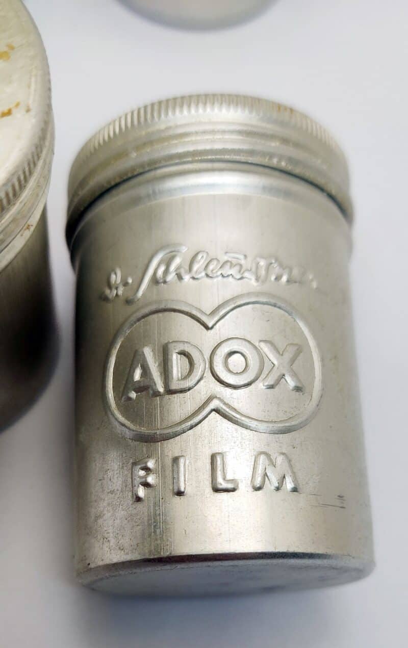 ADOX Dr.C. Schleussner Filmdåse i blik