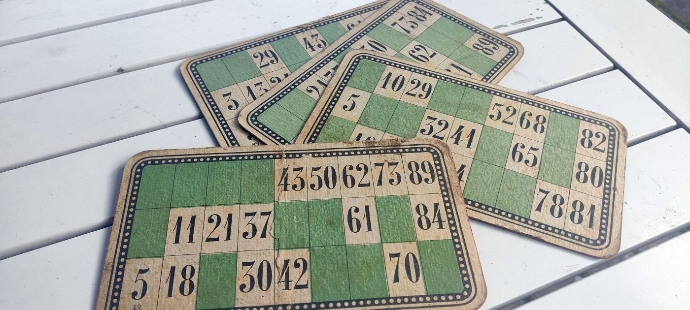 Gamle Bingoplader S t Af 5 Finurlium