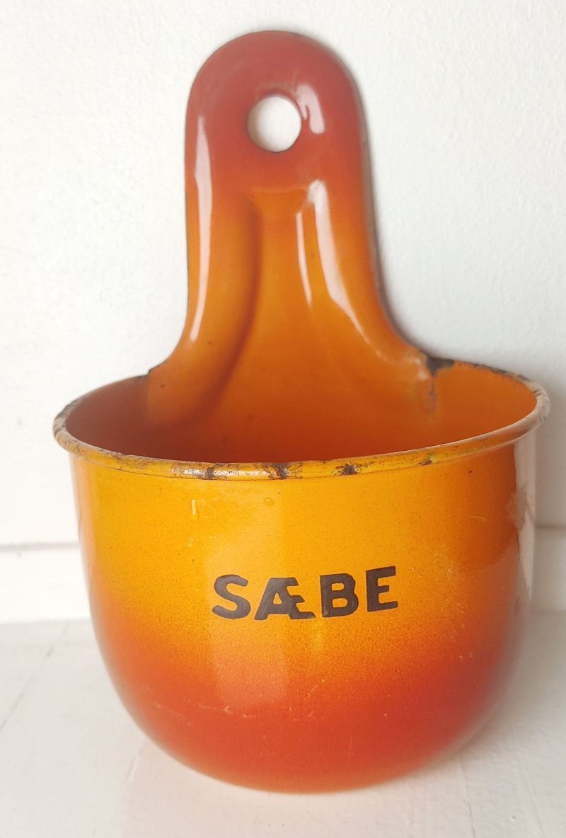 Glud og Marstrand Sæbeskål. Orange