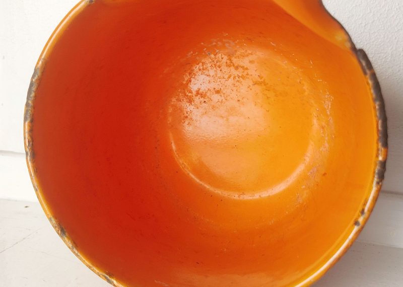 Glud og Marstrand Sæbeskål. Orange