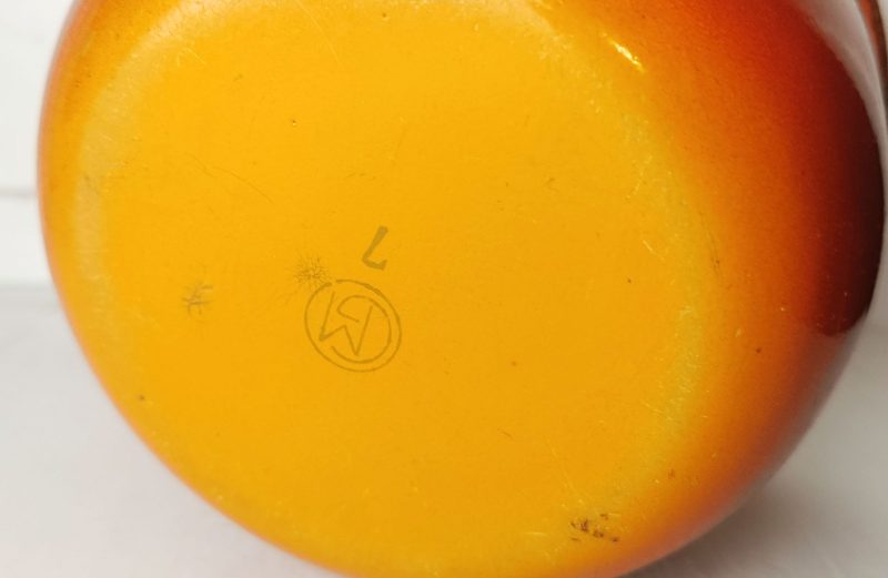 Glud og Marstrand Sæbeskål. Orange