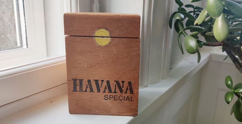 Hirschprung & Sønner. Havanna Cigarkasse