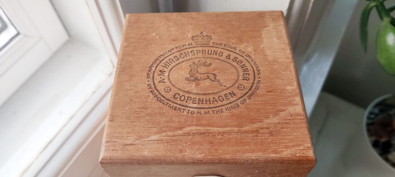 Hirschprung & Sønner. Havanna Cigarkasse