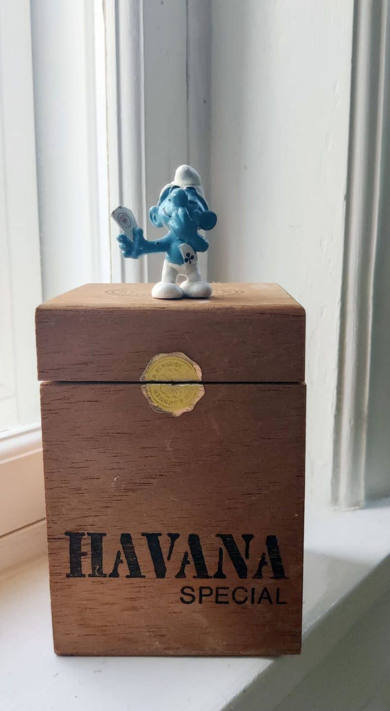 Hirschprung & Sønner. Havanna Cigarkasse