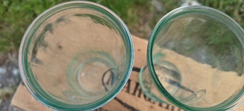 Italienske mælkeglas (Sæt af 2)