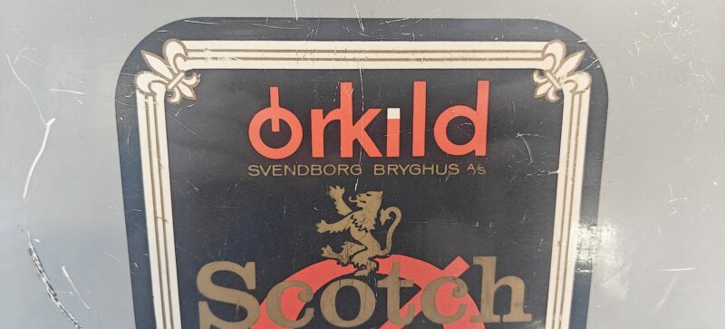 Svenborg Bryghus. Órkild. Kasseskilt. Scotch Water