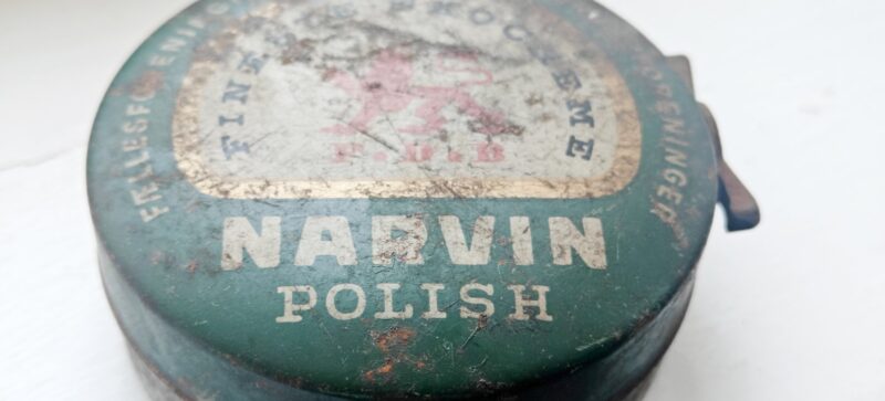 Narvin Polish F. D. B. Skopudsecreme dåse