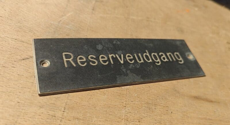 Reserveudgang