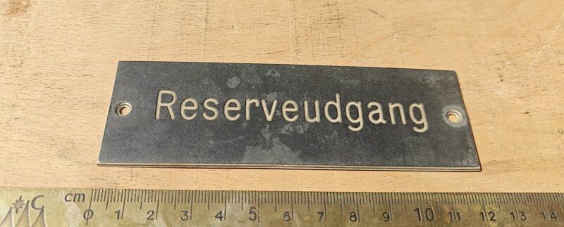 Reserveudgang