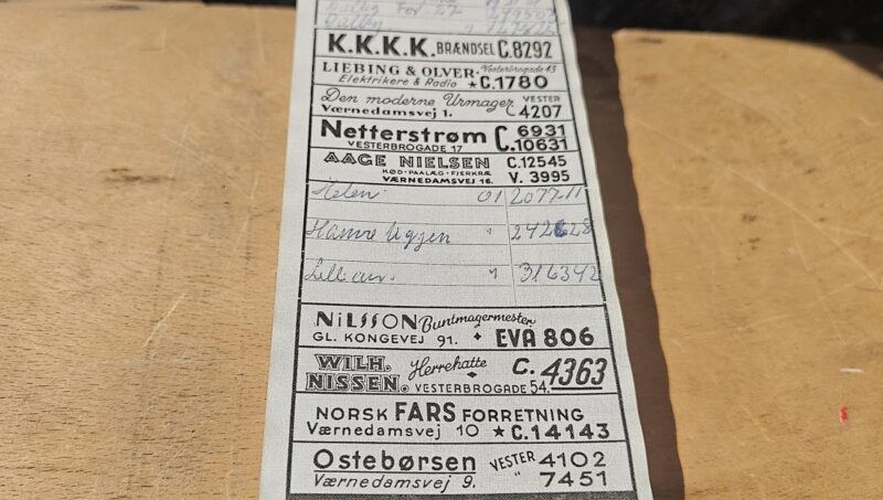 Telefon Lyn-registret - fyldt med reklame