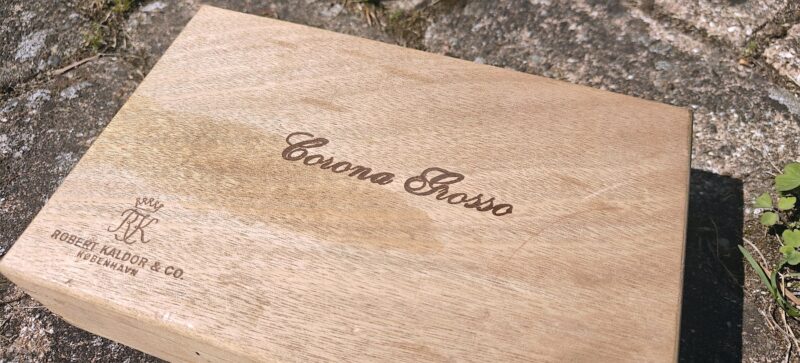 Corona Rosso. Robert Kaldor & Co. København. Cigarkasse