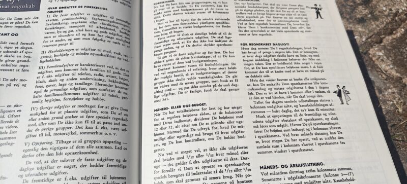 Hjemmenes Regnskabsbog. Udsendt af Danmarks Sparekasser