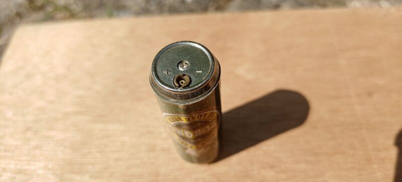 Tuborg Gold Label. Reklamelighter i miniaturedåse