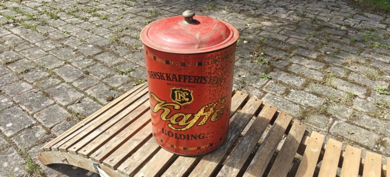 Dansk Kafferisteri. Kaffe. Kolding. Købmandsdåse