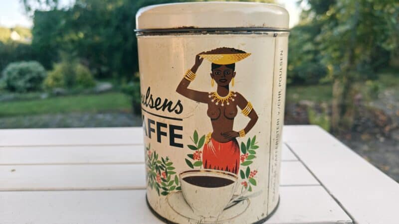 Poulsens Kaffe - Kaffedåse fra Slagelse Kafferisteri