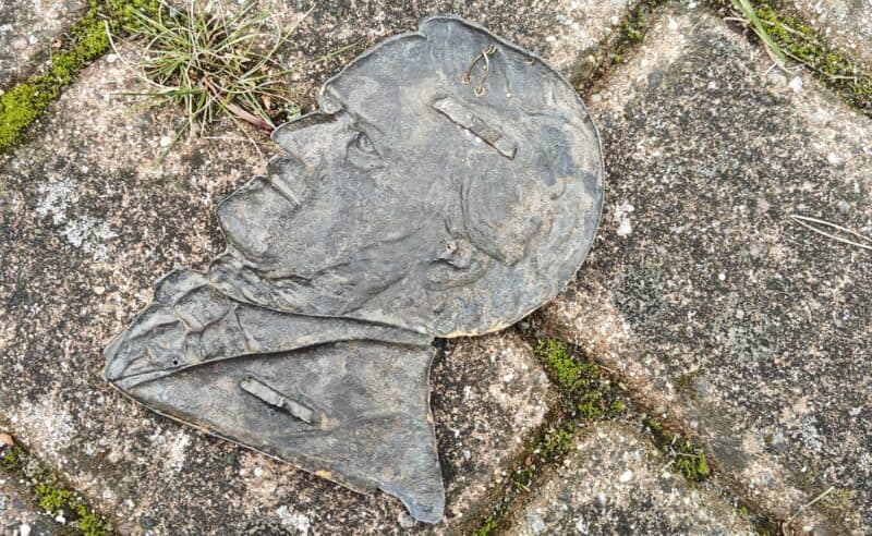 Gehard Wagner.  Relief. Støbt metal