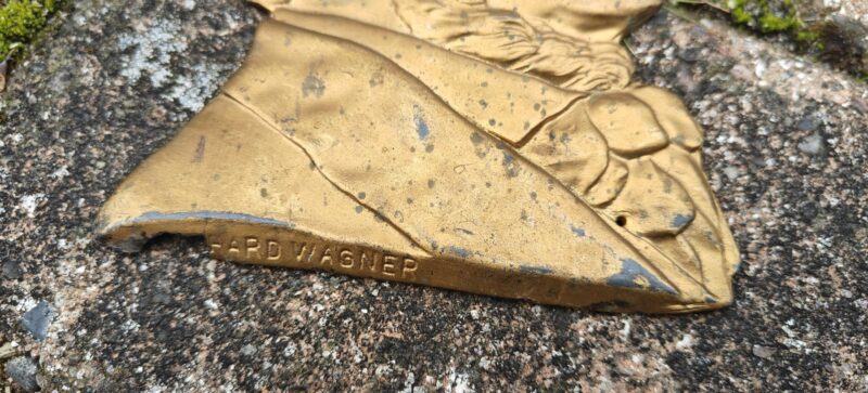 Gehard Wagner.  Relief. Støbt metal
