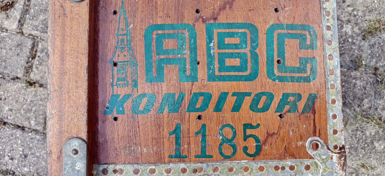 ABC Konditori 1185. Budkasse